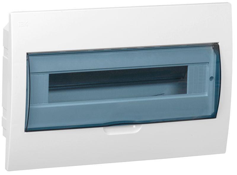 Корпус ЩРВ-П-18 Krepta 3 IP41 встраив. пластик. бел. IEK MKP12-V-18-40-10
