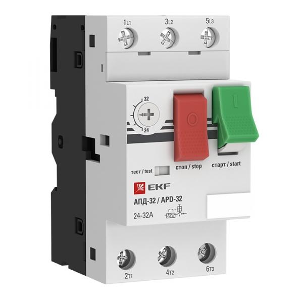 Автомат пуска двигателя  АПД-32 20-25А EKF